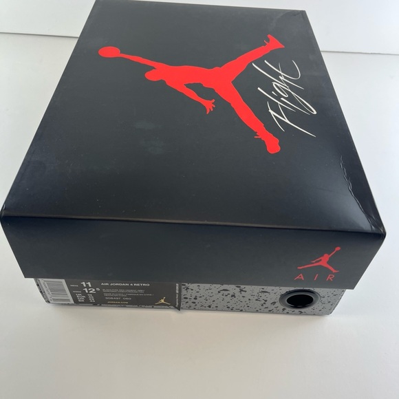 Nike Air Jordan 4 Retro OG Bred 2019 308497-060 Black Red Men Size 11 NEW DS